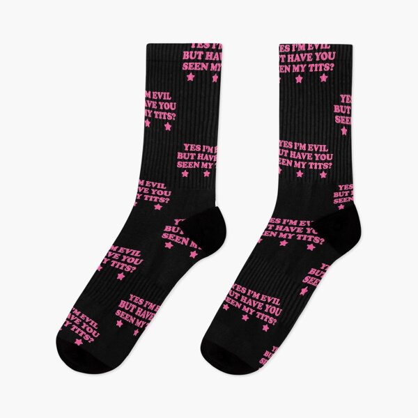 Item preview, Yes I'm Evil Funny Statement Design designed and sold by RDGNR.