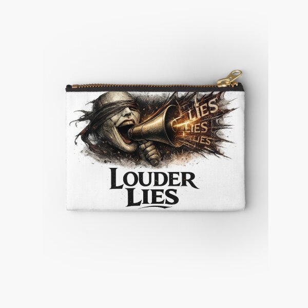 Item preview, Louder Lies – Dark Truth and Deception Design designed and sold by quietrevolt.