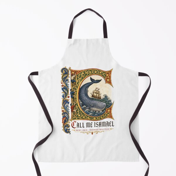 Item preview, Moby Dick Illuminated Manuscript - Call Me Ishmael designed and sold by Fenay Designs.