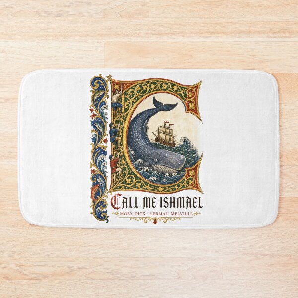Item preview, Moby Dick Illuminated Manuscript - Call Me Ishmael designed and sold by Fenay Designs.