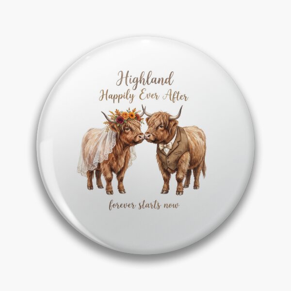 Item preview, Highland Cow Wedding designed and sold by Roy & Tiffany.