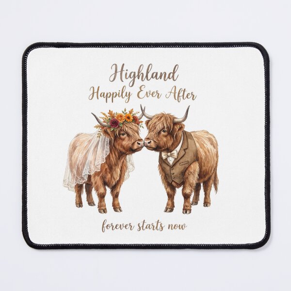 Item preview, Highland Cow Wedding designed and sold by Roy & Tiffany.