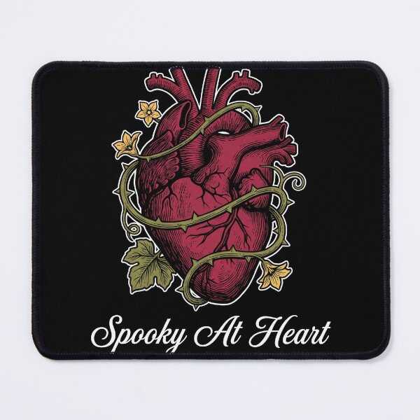 Item preview, Spooky At Heart Anatomical Heart Thorns Gothic Halloween designed and sold by TeNovaStudio.