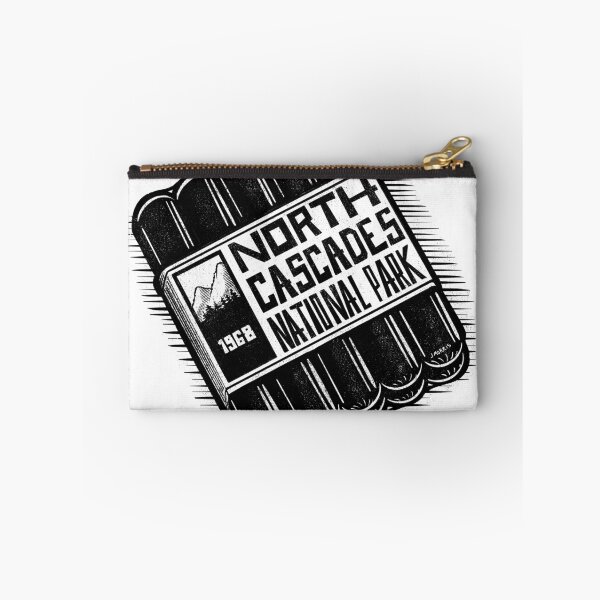 Item preview, Hot Dog Label of North Cascades National Park designed and sold by John Morris Illustration.