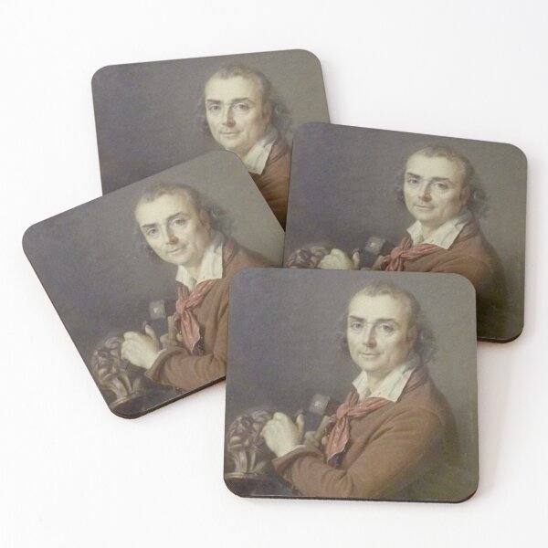 Item preview, Portrait of Sculptor Jean-Antoine Houdon designed and sold by SharonTheFirst.