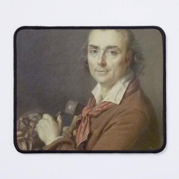 Item preview, Portrait of Sculptor Jean-Antoine Houdon designed and sold by SharonTheFirst.