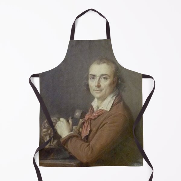 Item preview, Portrait of Sculptor Jean-Antoine Houdon designed and sold by SharonTheFirst.