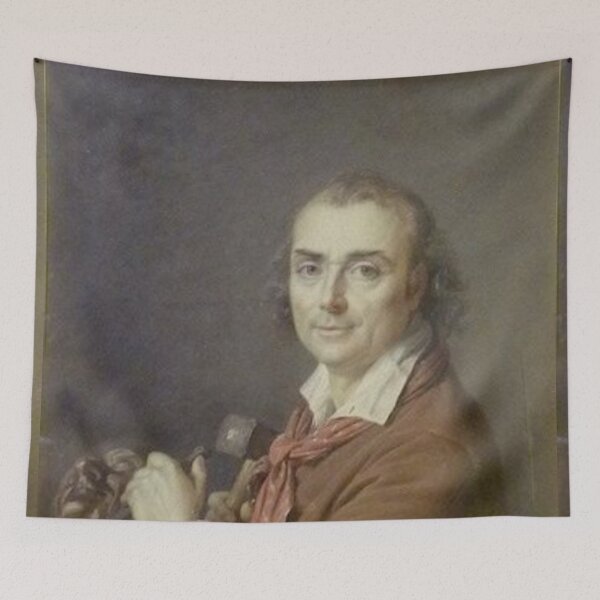 Item preview, Portrait of Sculptor Jean-Antoine Houdon designed and sold by SharonTheFirst.