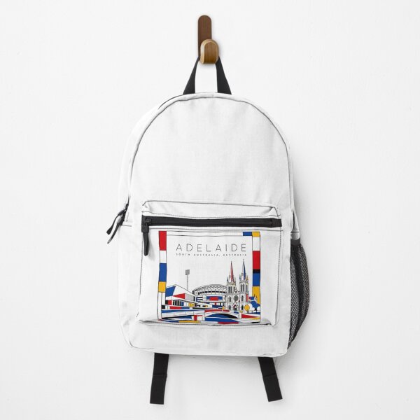 Item preview, Adelaide Mondrian style poster 3D designed and sold by CMYKStudio.
