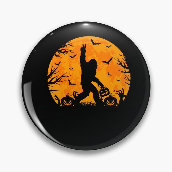 Item preview, Spooky Halloween Bigfoot Pumpkin Funny Sasquatch designed and sold by Khescoiu.
