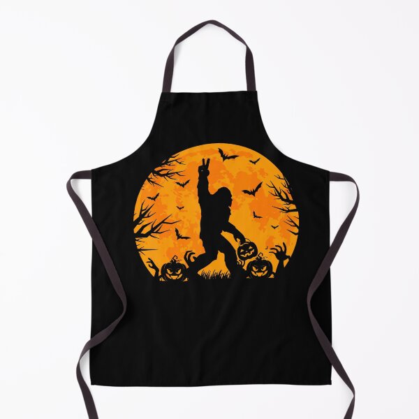 Item preview, Spooky Halloween Bigfoot Pumpkin Funny Sasquatch designed and sold by Khescoiu.