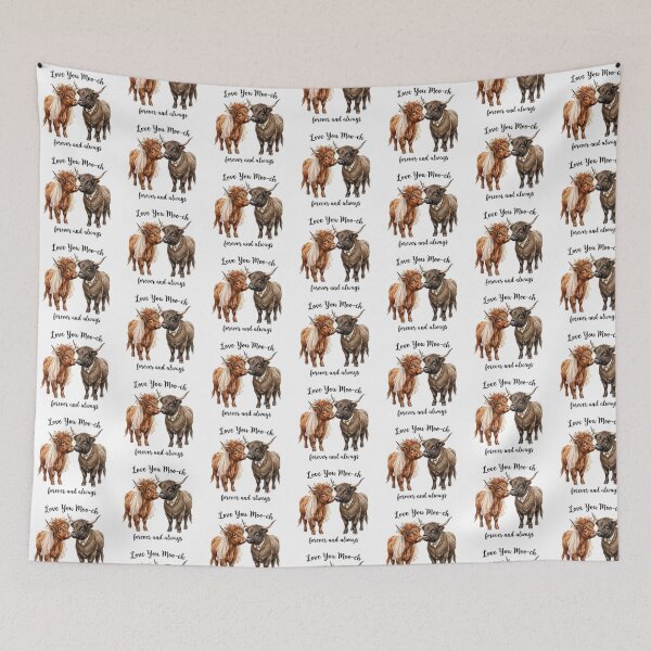 Item preview, Highland Cattle Wedding designed and sold by Roy & Tiffany.