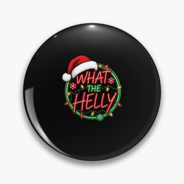 Item preview, What the Helly Christmas Neon Humor designed and sold by nojany.