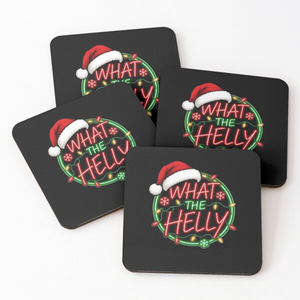 Item preview, What the Helly Christmas Neon Humor designed and sold by nojany.