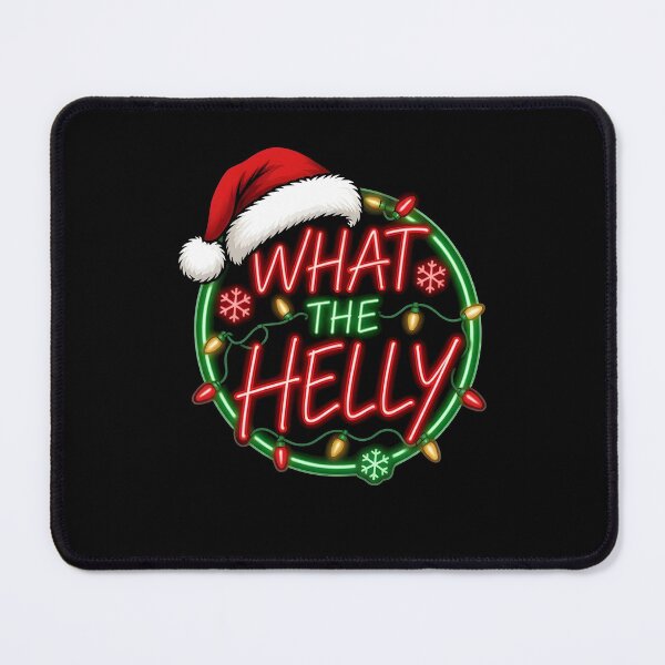 Item preview, What the Helly Christmas Neon Humor designed and sold by nojany.