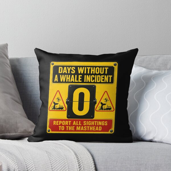 Item preview, Moby Dick Whale Incident Counter - Zero Days designed and sold by Fenay Designs.