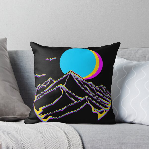 Item preview, Mountain silhouette with sunrise designed and sold by Florys-design.