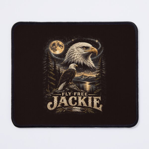 Item preview, Jackie The Big Bear Bald Eagle Supports Wildlife designed and sold by cosettacir6382.
