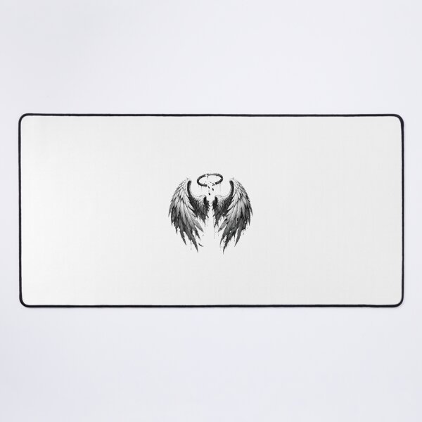 Item preview, FALLEN ANGEL — Broken Halo & Dark Angel Wings designed and sold by Aesthicer.
