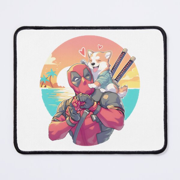 Item preview, Deadpool Corgi Cute Superhero Dog Love Art PERFECT GIFT FOR YOU AND FRIENDS designed and sold by TheEdward.