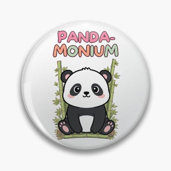 Item preview, Pandamonium Cute Kawaii Panda Bamboo Funny Animal Lover designed and sold by BellabdO.