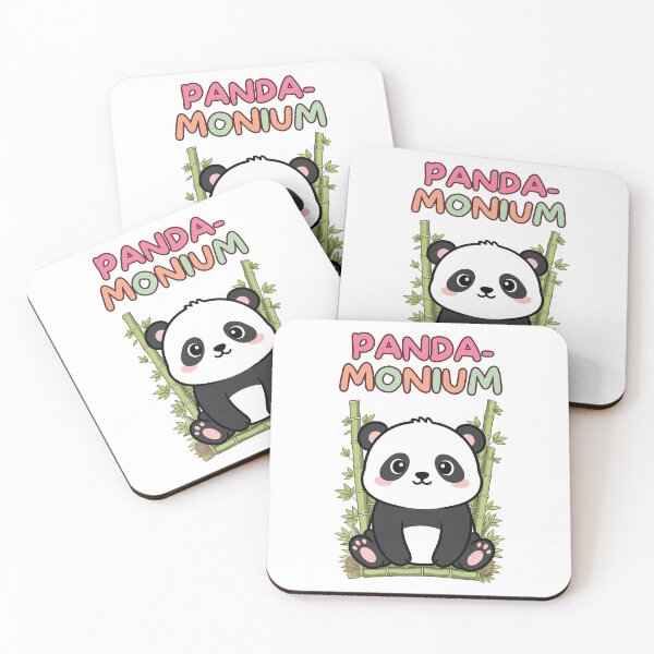 Item preview, Pandamonium Cute Kawaii Panda Bamboo Funny Animal Lover designed and sold by BellabdO.