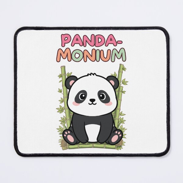 Item preview, Pandamonium Cute Kawaii Panda Bamboo Funny Animal Lover designed and sold by BellabdO.