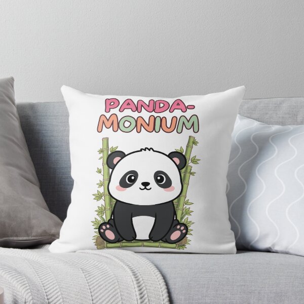 Item preview, Pandamonium Cute Kawaii Panda Bamboo Funny Animal Lover designed and sold by BellabdO.