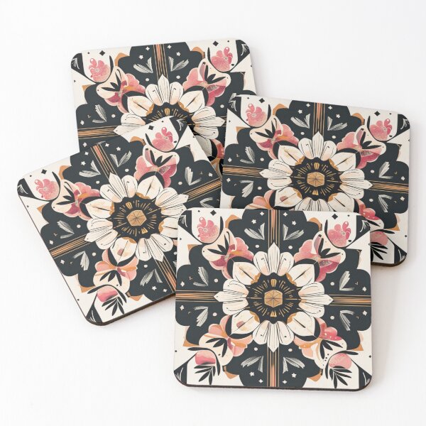 Item preview, Midnight Bloom – Vintage Floral Botanical Pattern designed and sold by Hustlingminds.