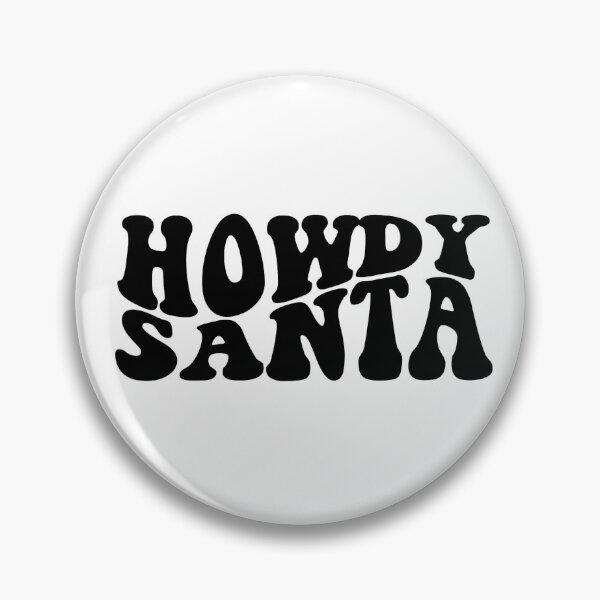 Item preview, Howdy Santa designed and sold by FloraliteCo.