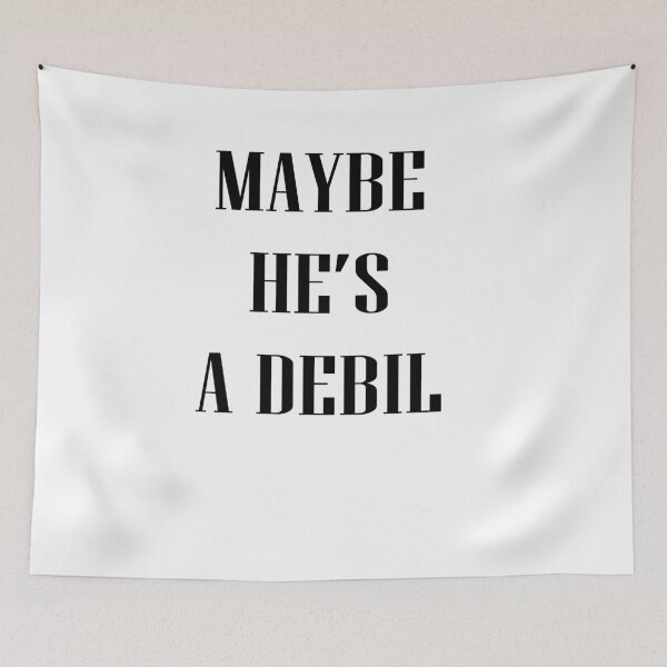 Item preview, maybe he's a debil designed and sold by Kasia1987t.