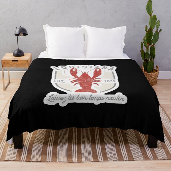 Item preview, Louisiana Crawfish Laissez Les Bon Temps Rouler Sticker designed and sold by FestivityFinds.