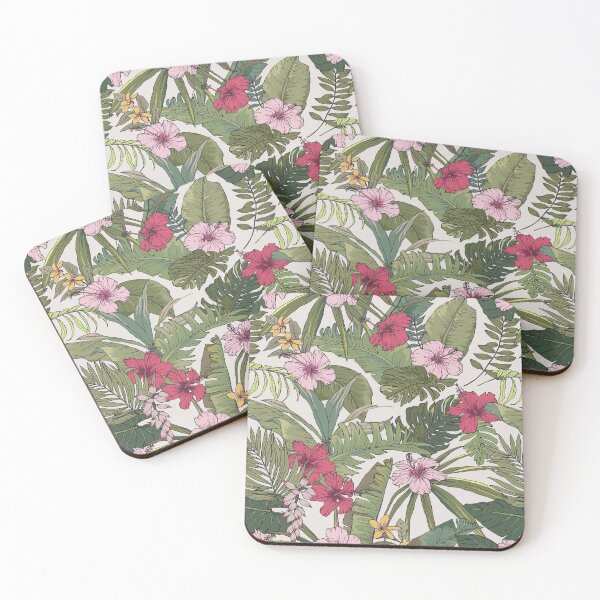 Item preview, Tropical Botanical Hibiscus Flower Pattern designed and sold by Johnnies.