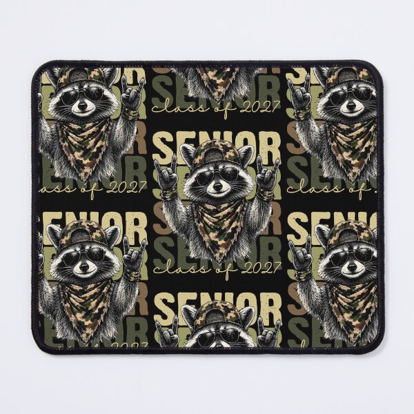 Item preview, Cool Raccoon Senior Class of 2027 designed and sold by RDGNR.