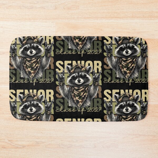 Item preview, Cool Raccoon Senior Class of 2027 designed and sold by RDGNR.