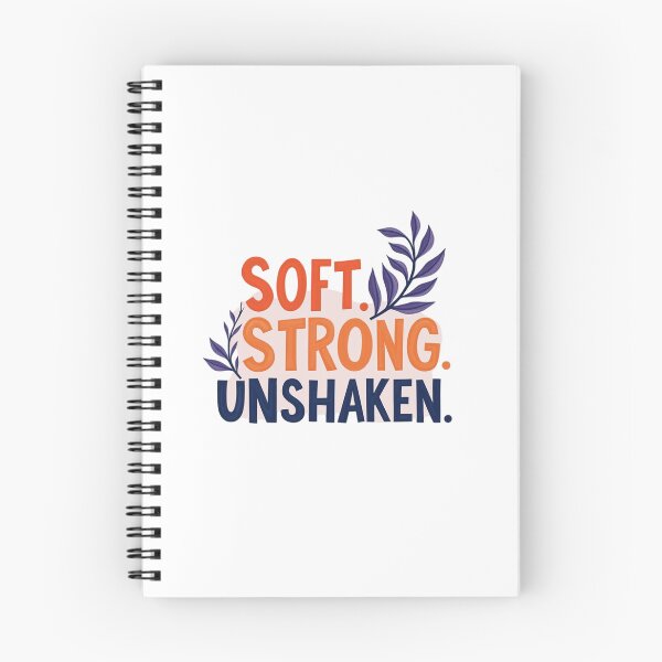 Item preview, Soft Strong Unshaken Inspirational Strength Quote designed and sold by Aarvya Fashion Club ( A.F.C ).