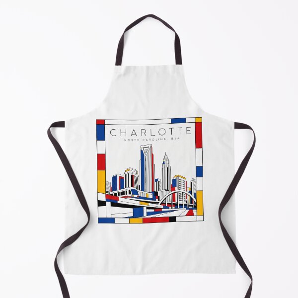 Item preview, Charlotte Mondrian style poster 3D designed and sold by CMYKStudio.