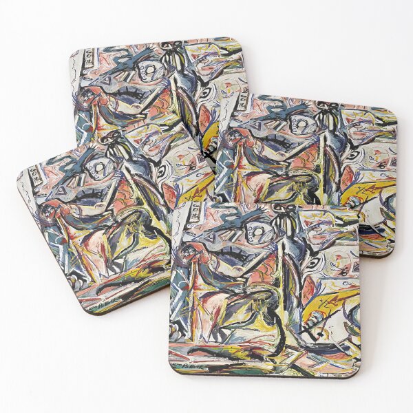 Item preview, Jackson Pollock artwork designed and sold by Bivrgagnon.
