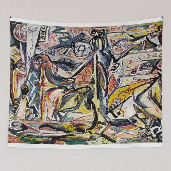 Item preview, Jackson Pollock artwork designed and sold by Bivrgagnon.