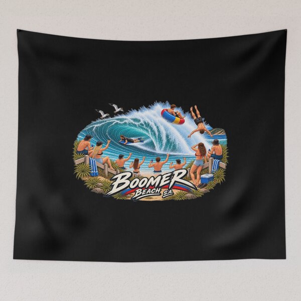 Item preview, Boomer Beach SA Surf Wave Design designed and sold by EverclearDesign.