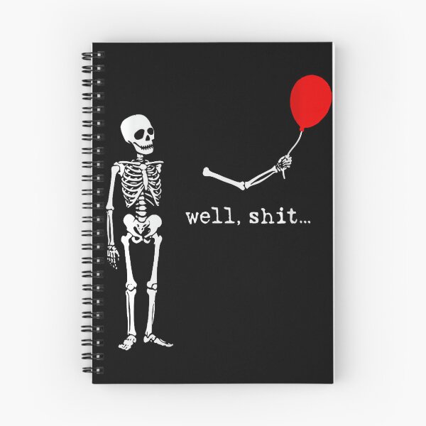 Item preview, Funny Skeleton Lost Balloon Spooky Halloween Meme designed and sold by Khescoiu.
