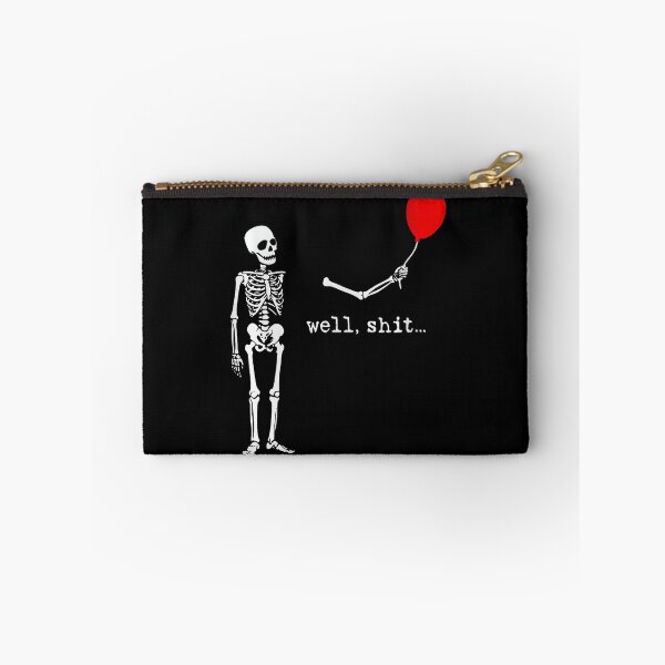 Item preview, Funny Skeleton Lost Balloon Spooky Halloween Meme designed and sold by Khescoiu.