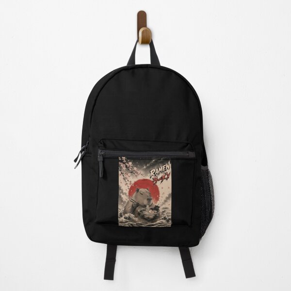 Item preview, Capybara Ramen Sumie Japanese Vintage designed and sold by TomFrontierArt.
