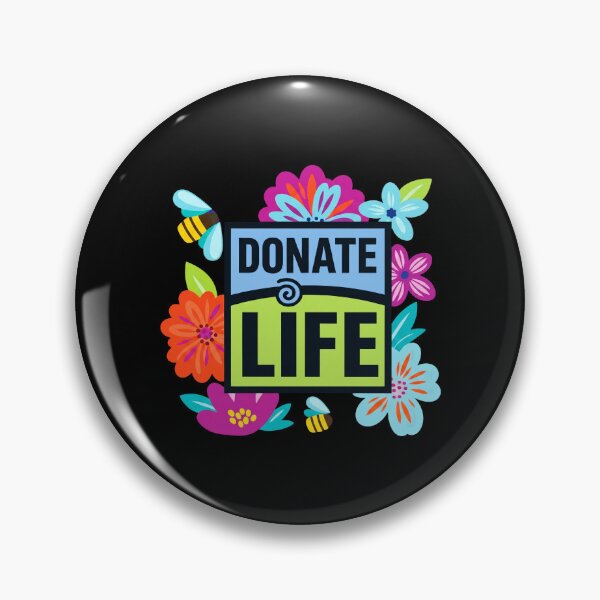 Item preview, Donate Life Flowers And Bees designed and sold by weepyzumi.