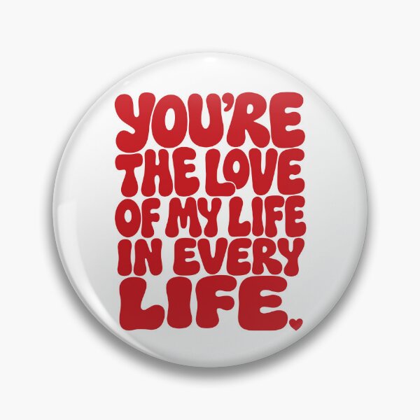 Item preview, Retro Love Affirmation Romantic Message designed and sold by RDGNR.