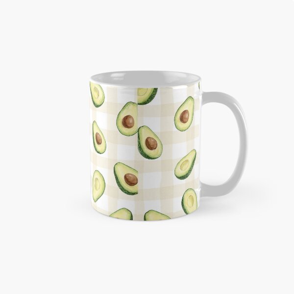 Item preview, slice avocado pattern designed and sold by tampansgang.