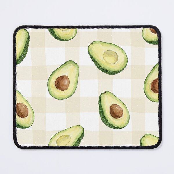 Item preview, slice avocado pattern designed and sold by tampansgang.