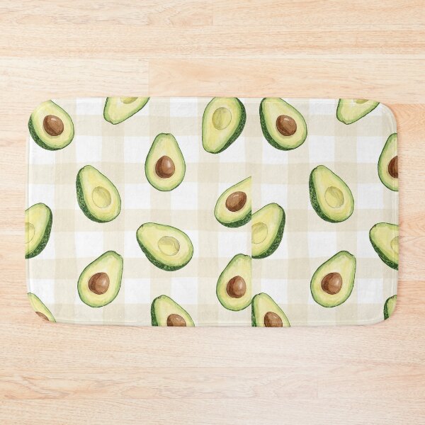 Item preview, slice avocado pattern designed and sold by tampansgang.