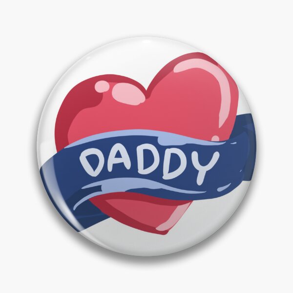 Item preview, Red Daddy Tattoo Heart Banner   designed and sold by AnimaliaStar.
