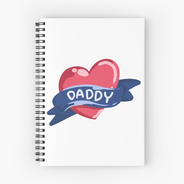 Item preview, Red Daddy Tattoo Heart Banner   designed and sold by AnimaliaStar.